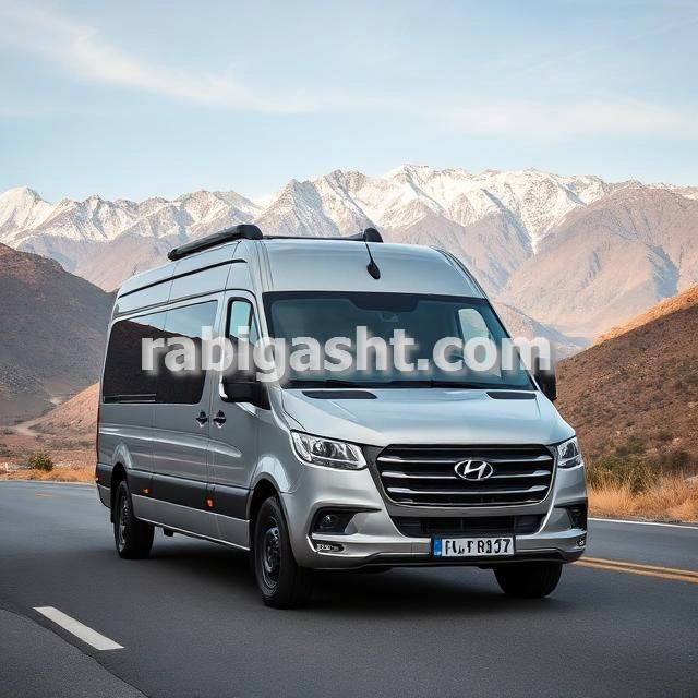 اجاره ون هیوندا H350 طبیعت گردی در شمال تهران