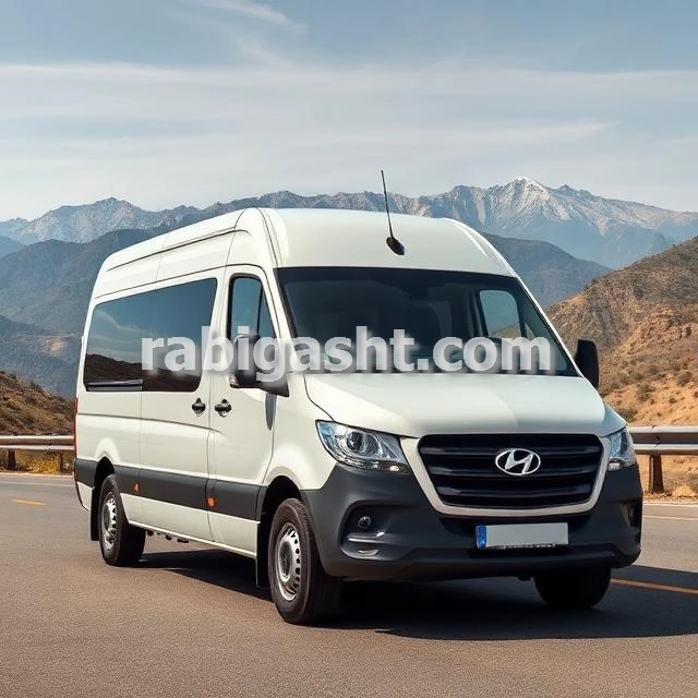 اجاره ون هیوندا H350 گروه های ورزشی در شمال تهران